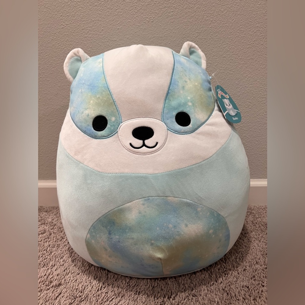 NEW Banks the Badger Squishmallow
